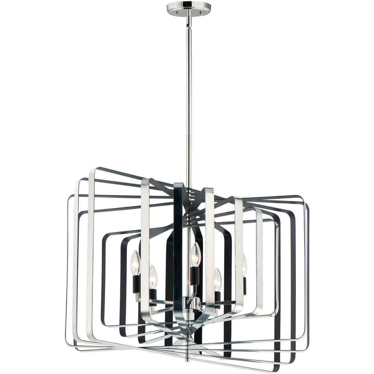 Maxim Lighting - Radial Pendant - 28677PNBK - Canada Light Shop