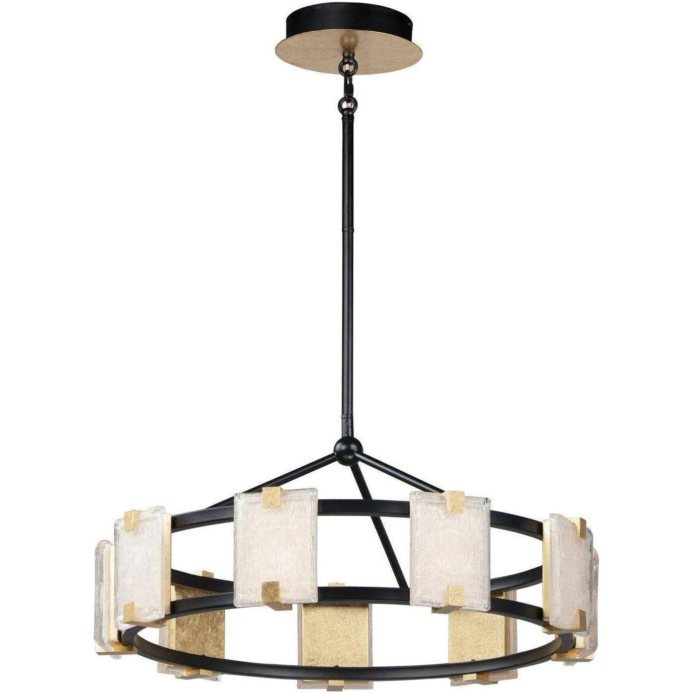 Maxim Lighting - Radiant LED Chandelier - 39535CYBKGL - Canada Light Shop