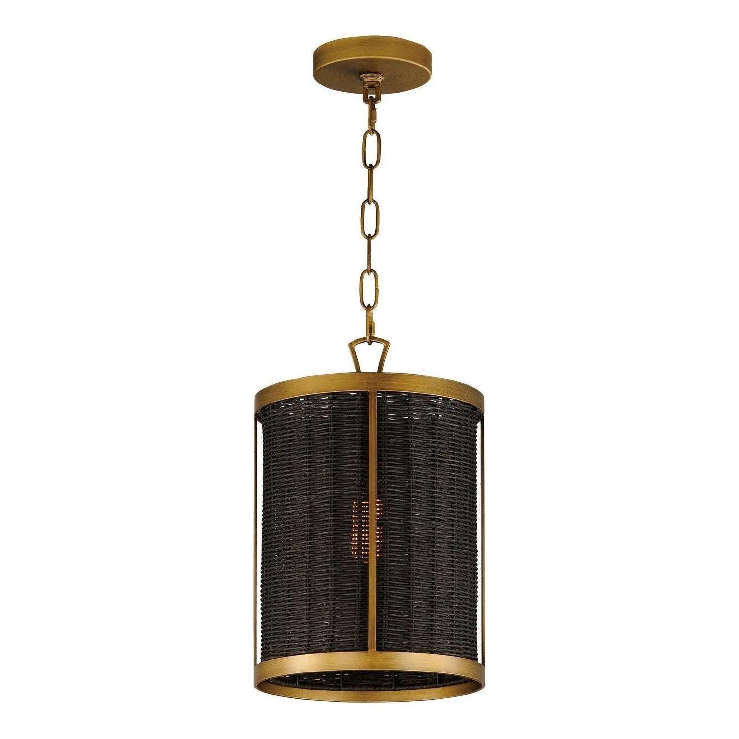 Maxim Lighting - Rattan Pendant - 14462BRNAB - Canada Light Shop
