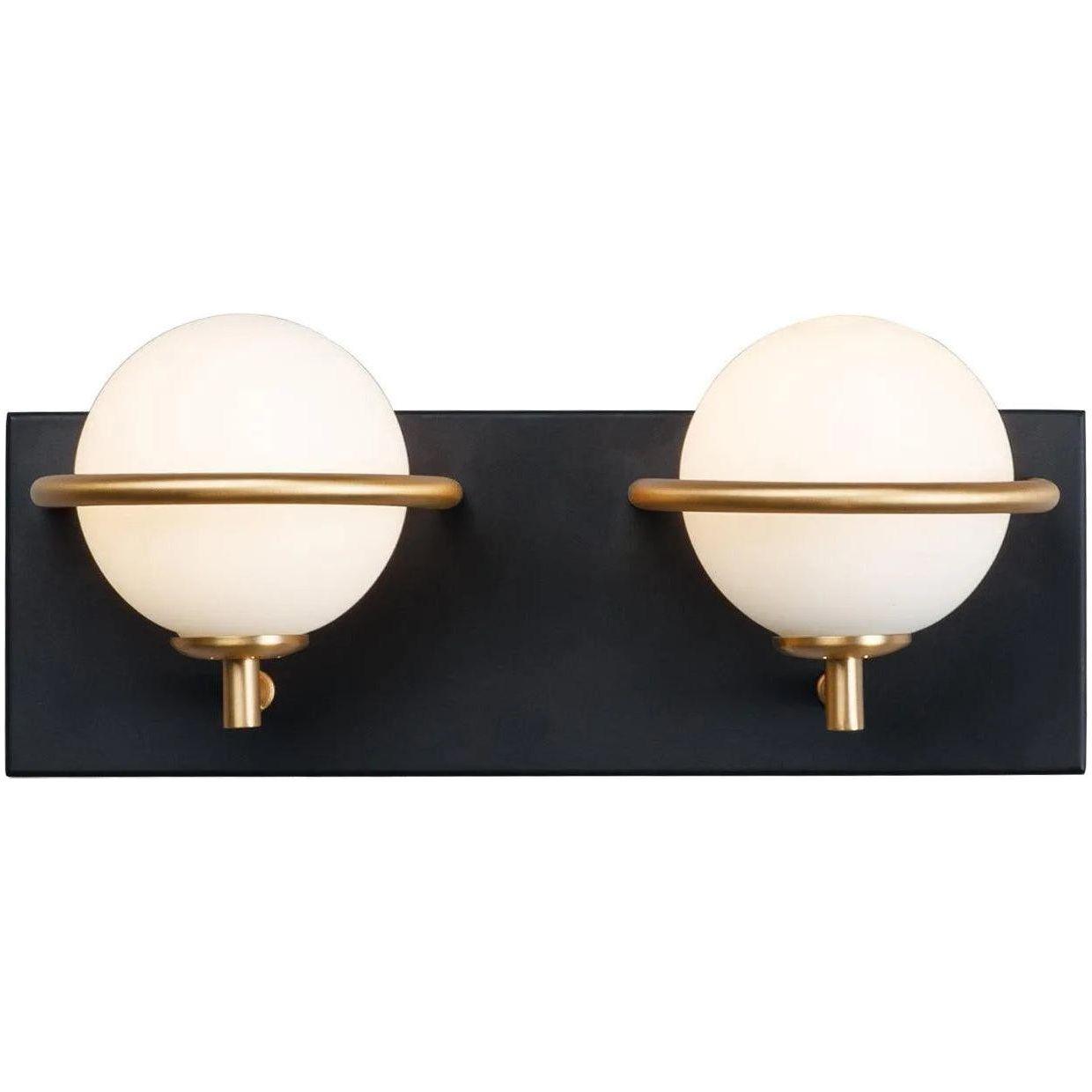 Maxim Lighting - Revolve LED Bath Vanity - 21602SWBKGLD - Canada Light Shop