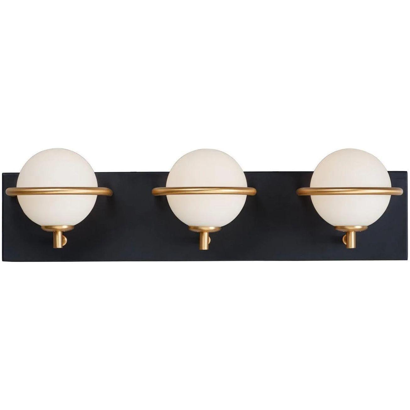 Maxim Lighting - Revolve LED Bath Vanity - 21603SWBKGLD - Canada Light Shop