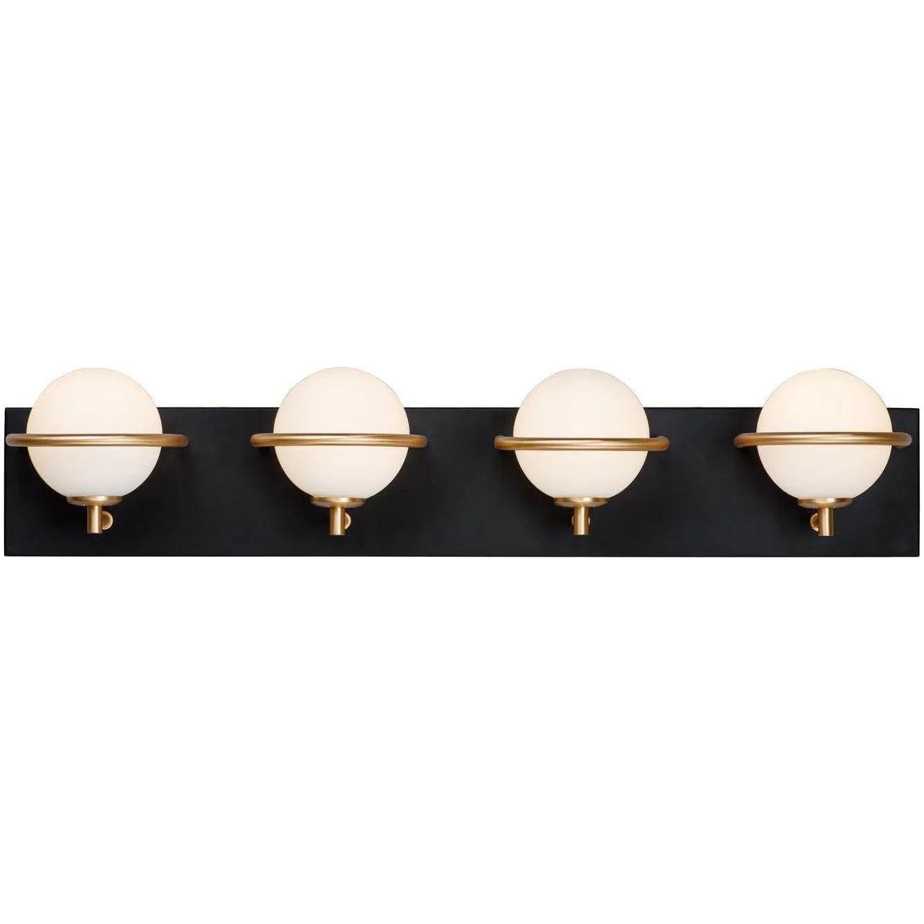 Maxim Lighting - Revolve LED Bath Vanity - 21604SWBKGLD - Canada Light Shop