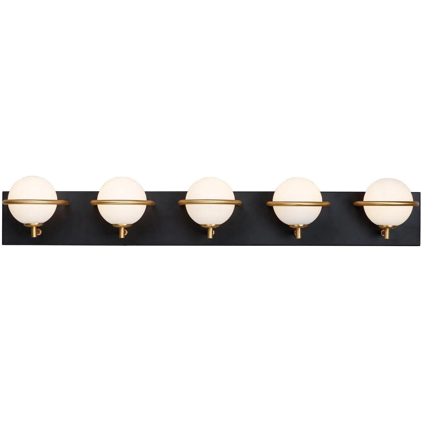 Maxim Lighting - Revolve LED Bath Vanity - 21605SWBKGLD - Canada Light Shop