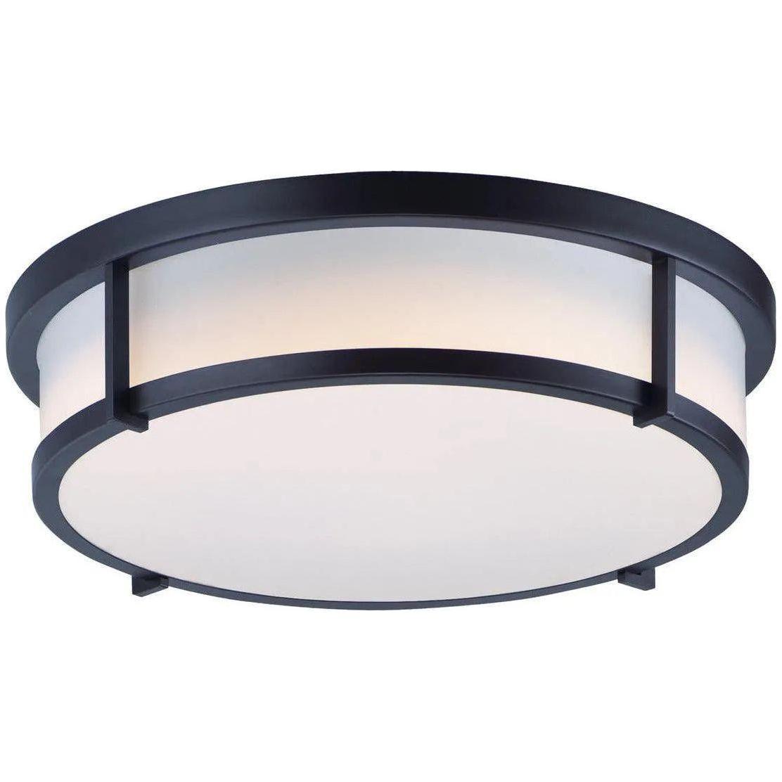 Maxim Lighting - Rogue Flush Mount - 10270WTBK - Canada Light Shop