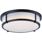 Maxim Lighting - Rogue Flush Mount - 10270WTBK - Canada Light Shop