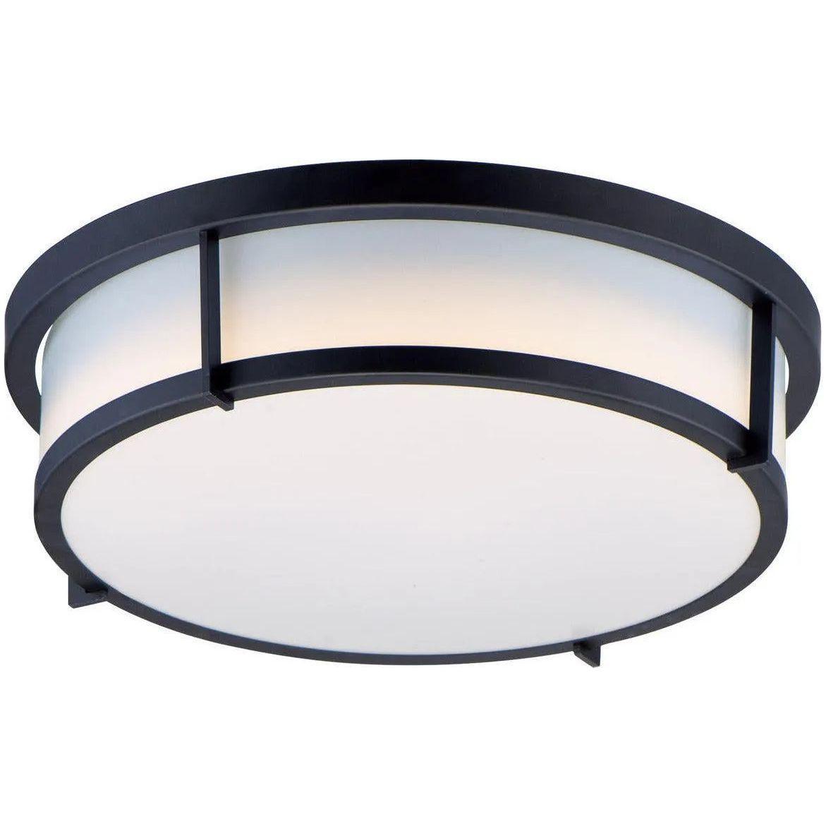 Maxim Lighting - Rogue Flush Mount - 10272WTBK - Canada Light Shop