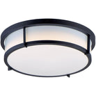 Maxim Lighting - Rogue Flush Mount - 10272WTBK - Canada Light Shop