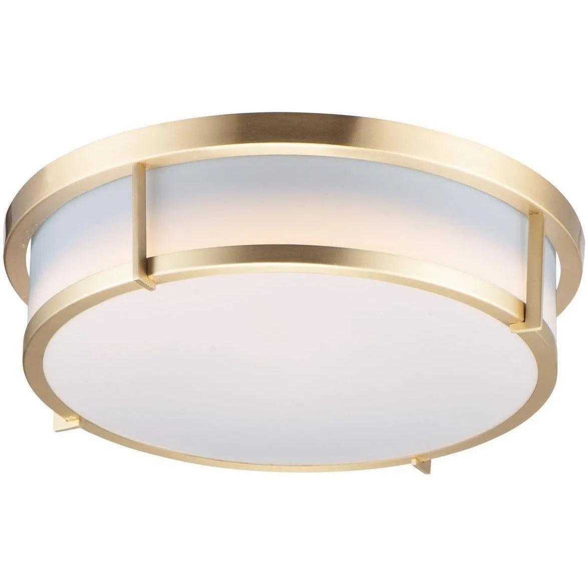 Maxim Lighting - Rogue Flush Mount - 10272WTSBR - Canada Light Shop