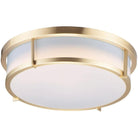 Maxim Lighting - Rogue Flush Mount - 10272WTSBR - Canada Light Shop