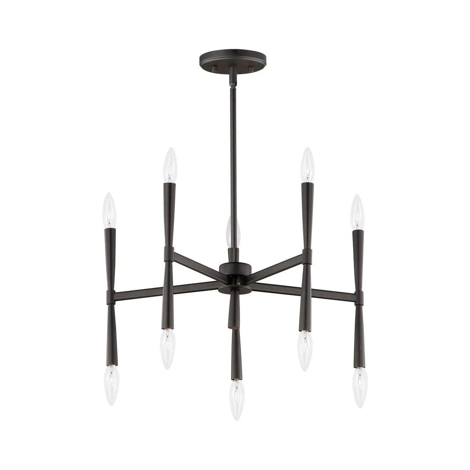 Maxim Lighting - Rome Chandelier - 24625BK - Canada Light Shop