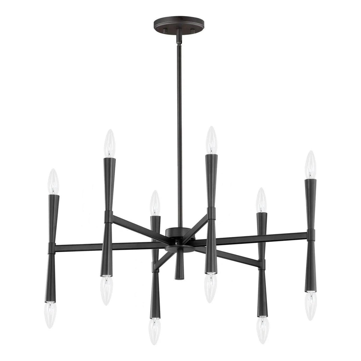 Maxim Lighting - Rome Chandelier - 24626BK - Canada Light Shop