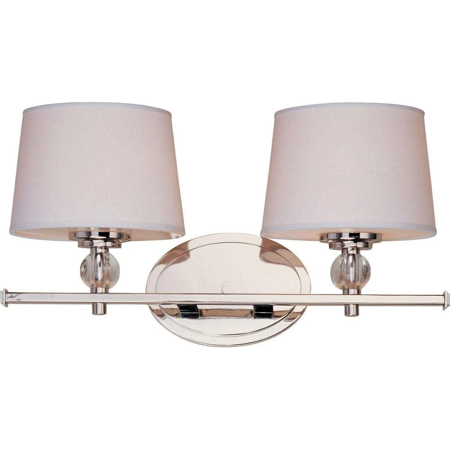 Maxim Lighting - Rondo Bath Vanity - 12762WTPN - Canada Light Shop