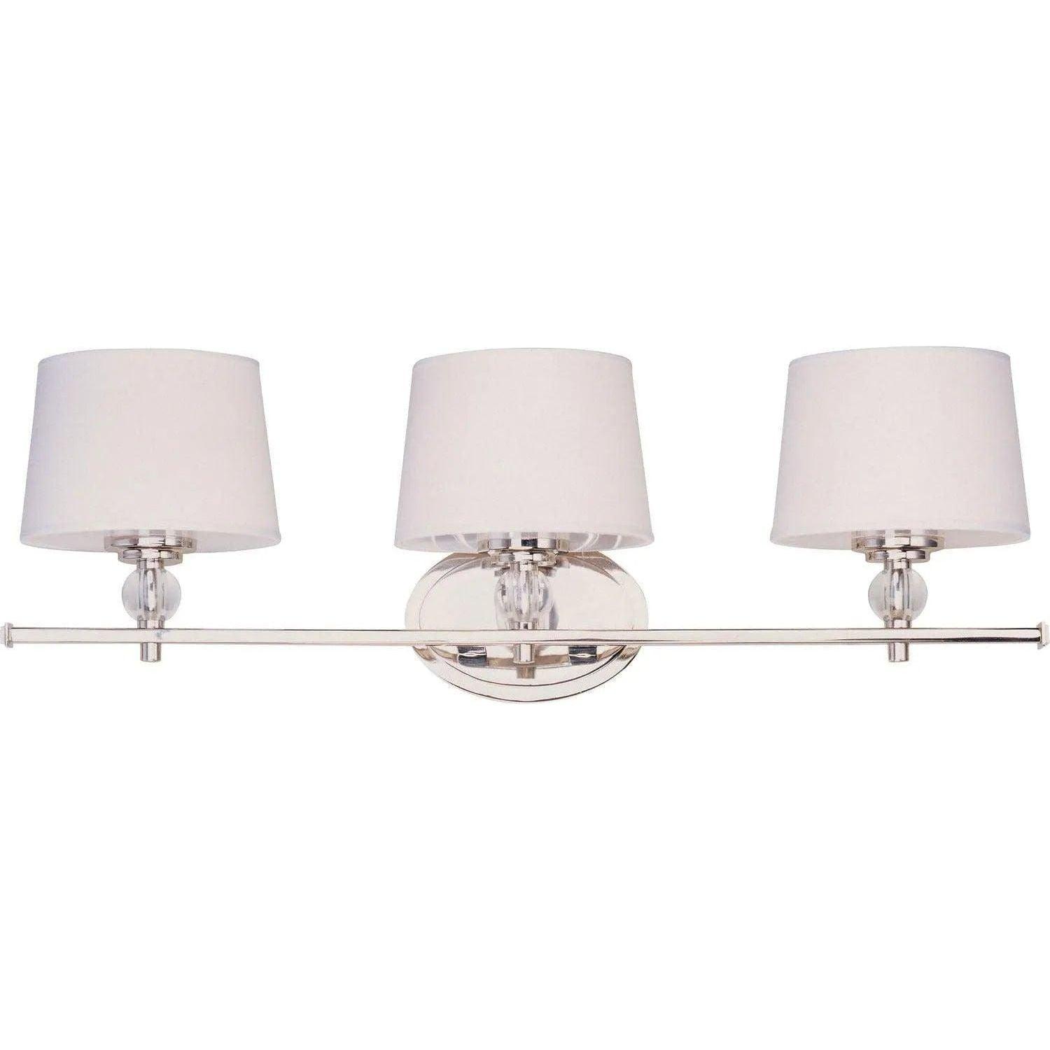 Maxim Lighting - Rondo Bath Vanity - 12763WTPN - Canada Light Shop