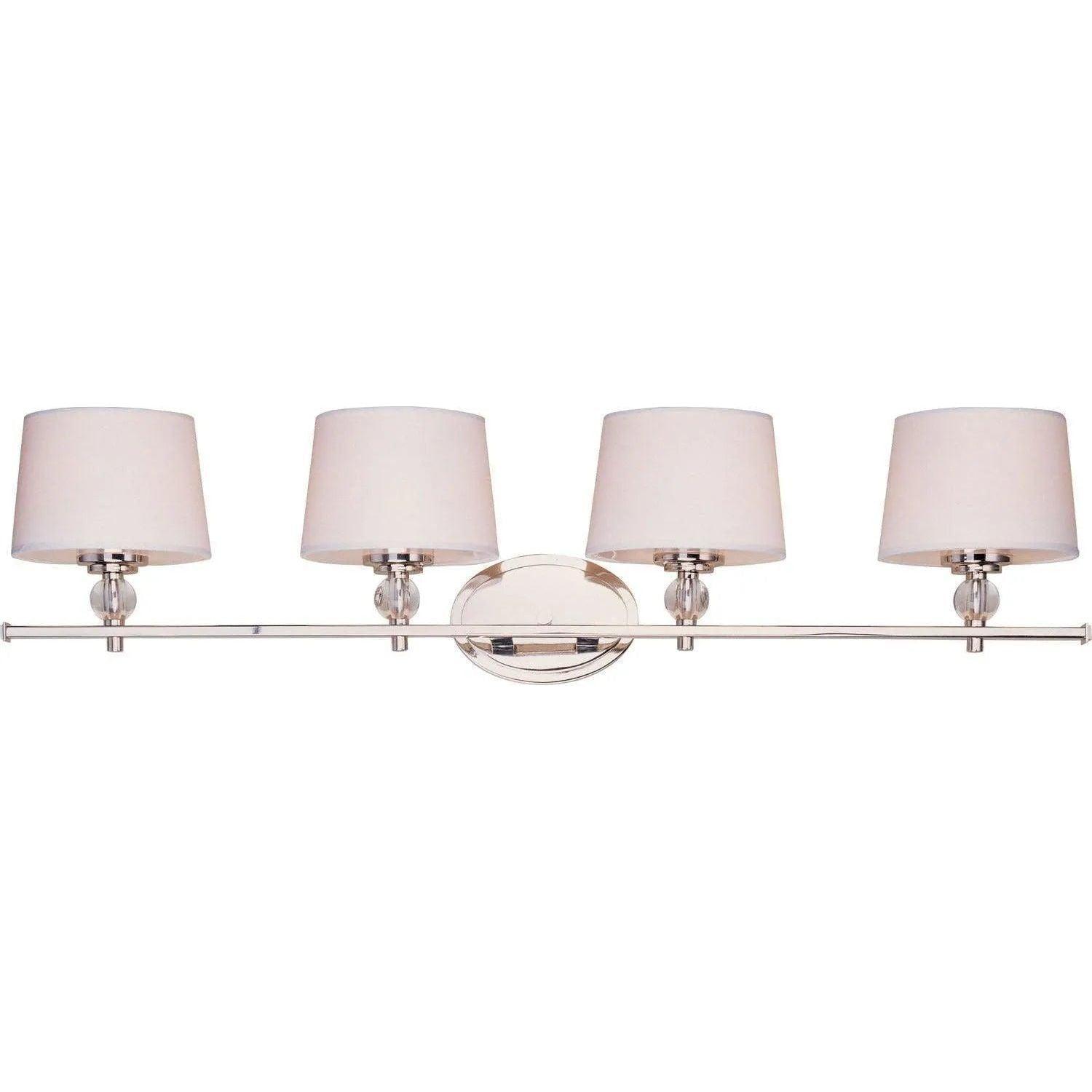 Maxim Lighting - Rondo Bath Vanity - 12764WTPN - Canada Light Shop