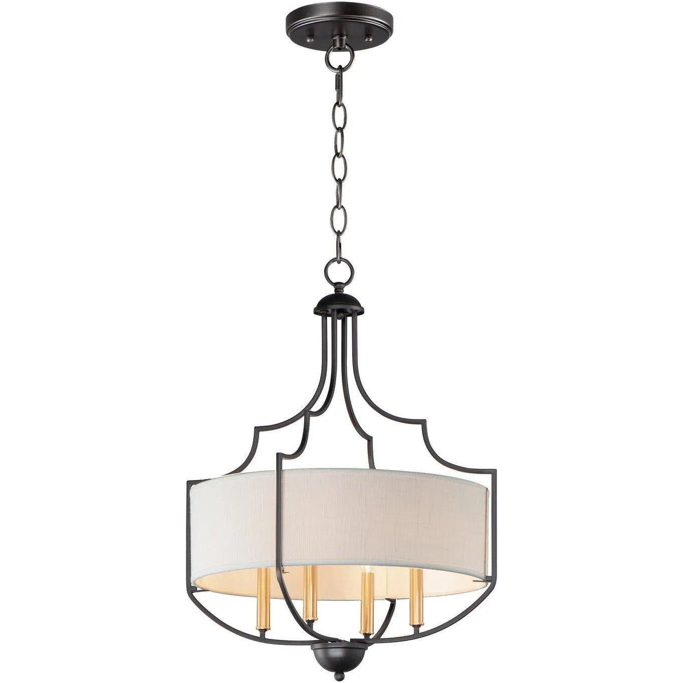 Maxim Lighting - Savant Chandelier - 25284WLBZAB - Canada Light Shop