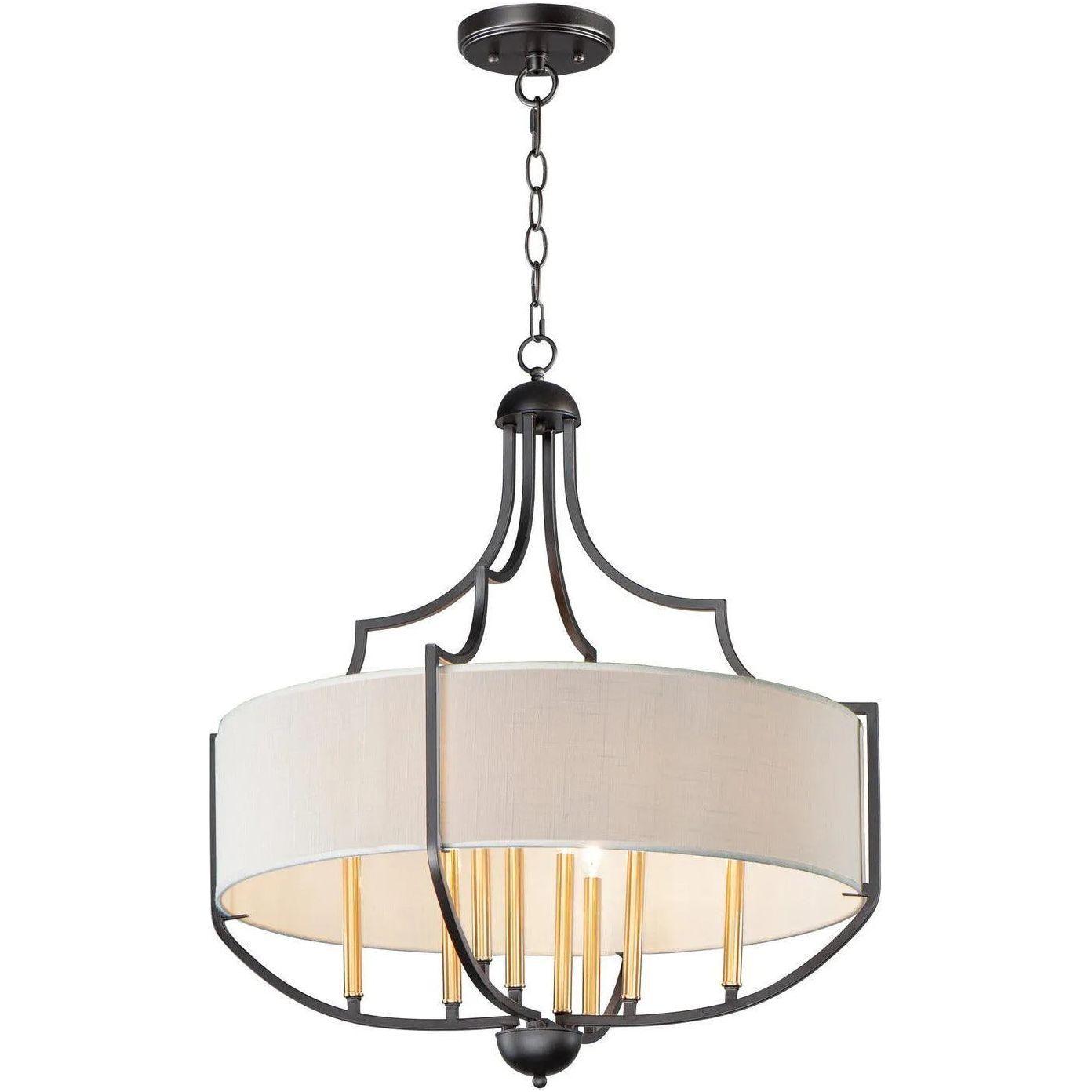 Maxim Lighting - Savant Chandelier - 25285WLBZAB - Canada Light Shop