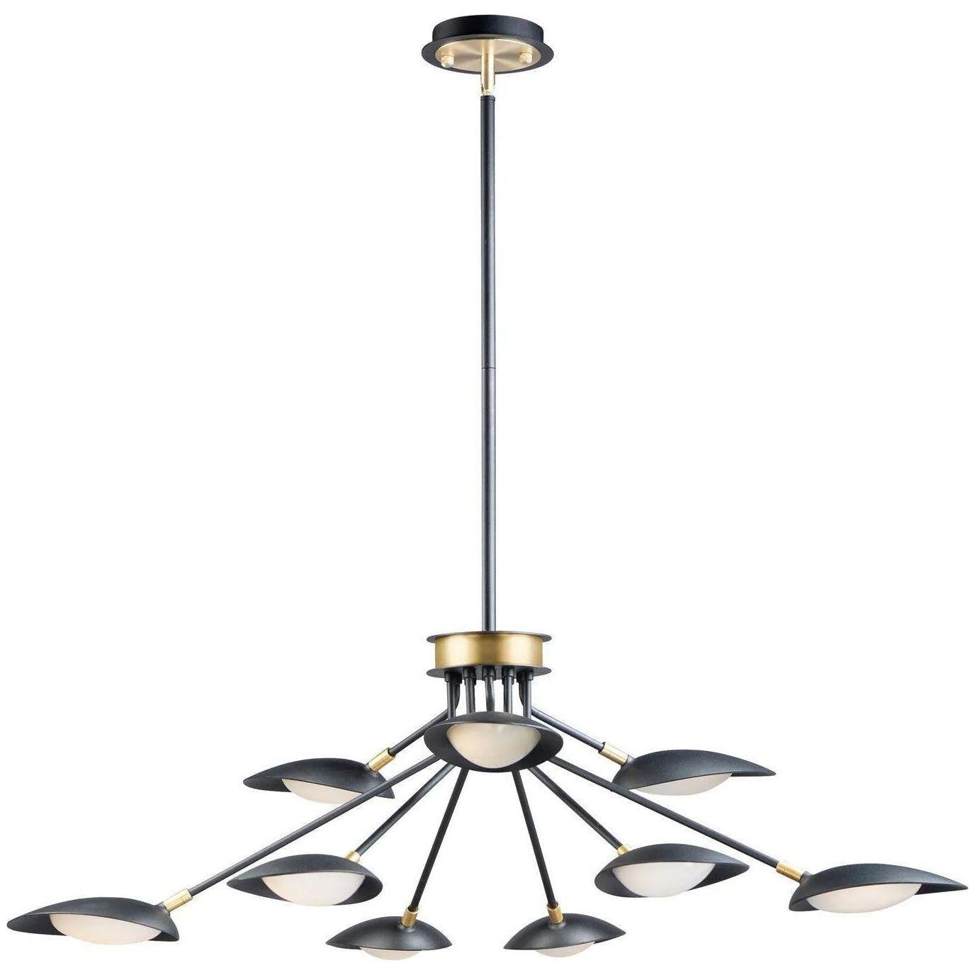 Maxim Lighting - Scan LED Chandelier - 21699BKSBR - Canada Light Shop