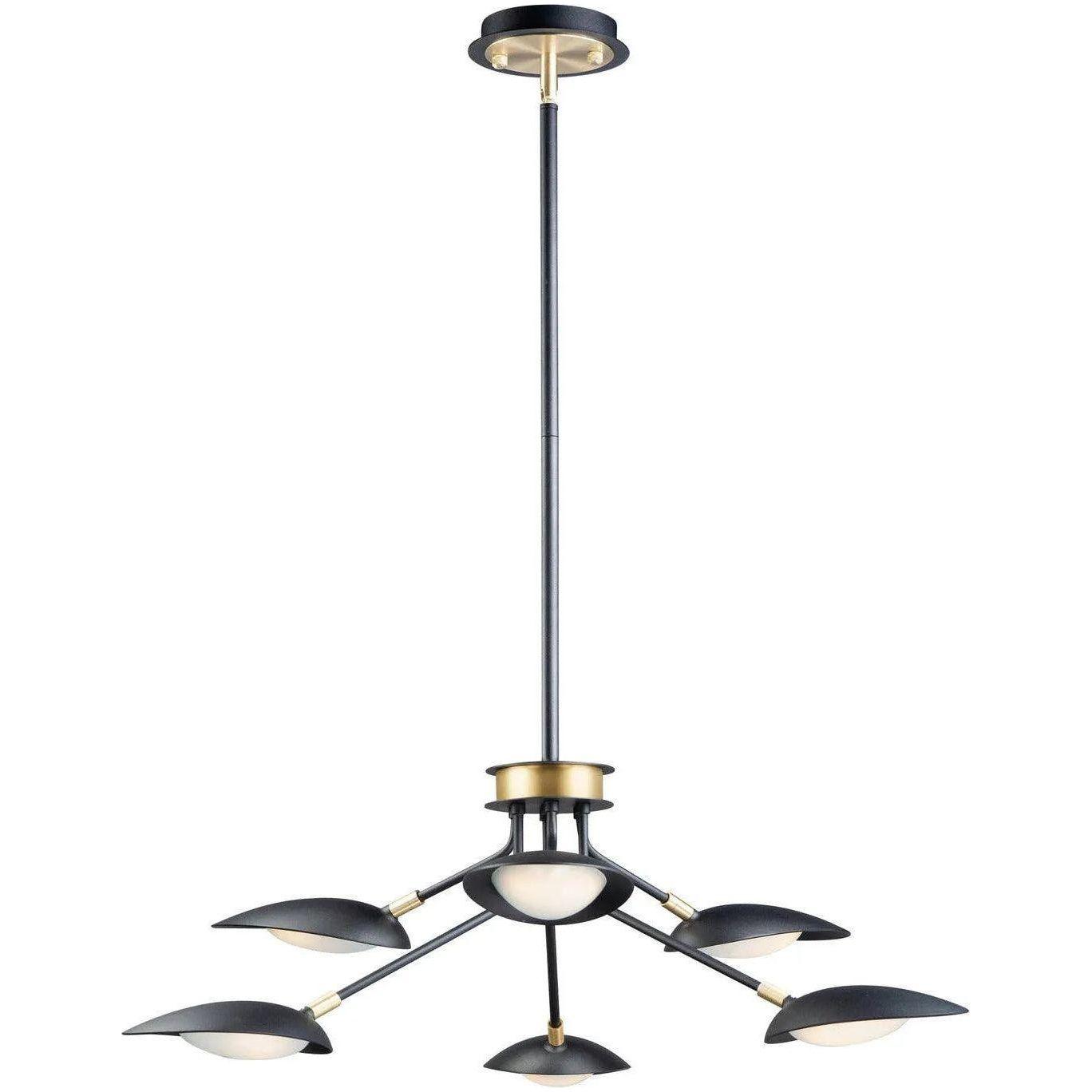 Maxim Lighting - Scan LED Pendant - 21696BKSBR - Canada Light Shop