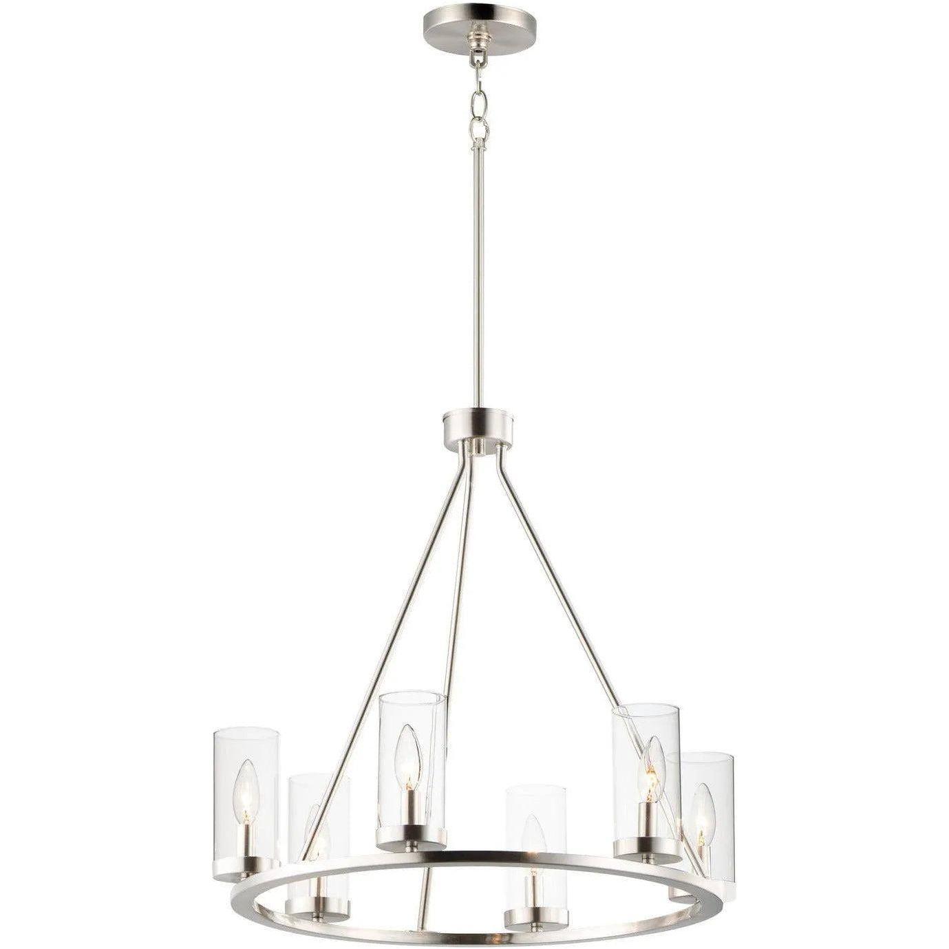 Maxim Lighting - Sentinel Chandelier - 25255CLSN - Canada Light Shop