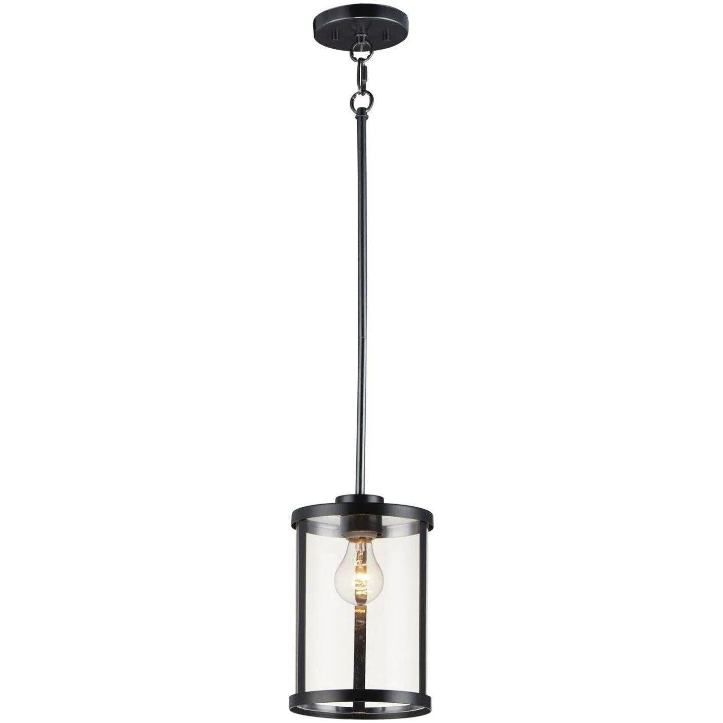 Maxim Lighting - Sentinel Pendant - 25252CLBK - Canada Light Shop