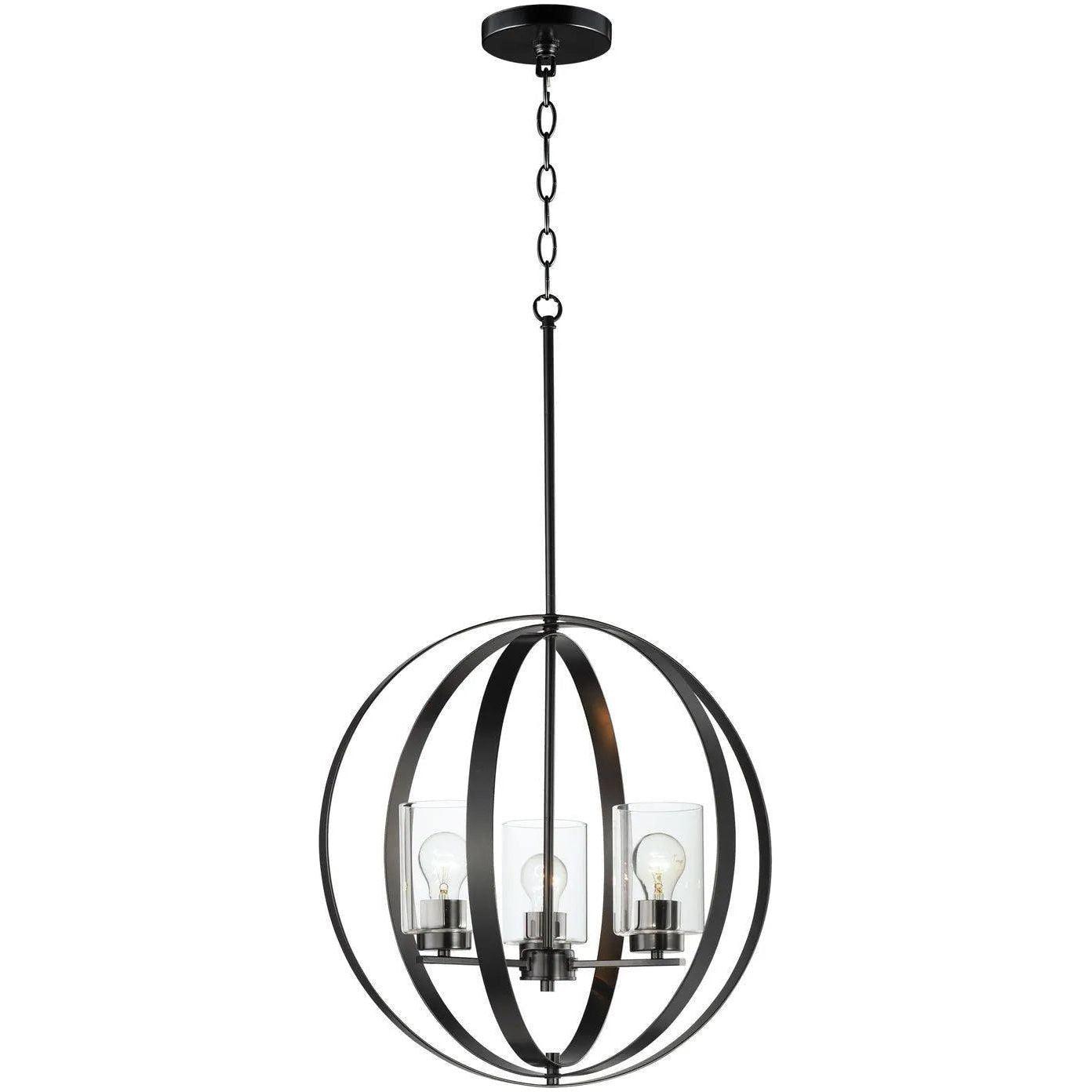 Maxim Lighting - Sentinel Pendant - 25254CLBK - Canada Light Shop