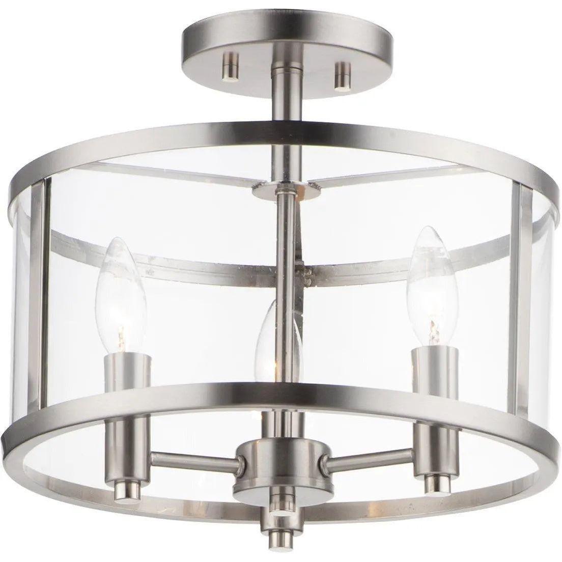 Maxim Lighting - Sentinel Semi Flush Mount - 25250CLSN - Canada Light Shop