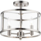 Maxim Lighting - Sentinel Semi Flush Mount - 25250CLSN - Canada Light Shop