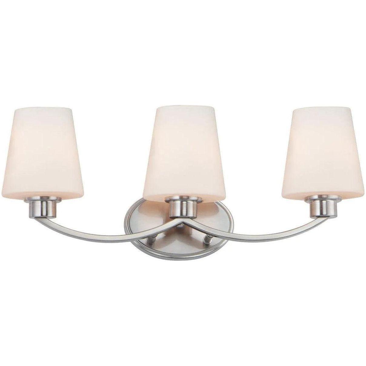 Maxim Lighting - Shelter Bath Vanity - 11833SWSN - Canada Light Shop