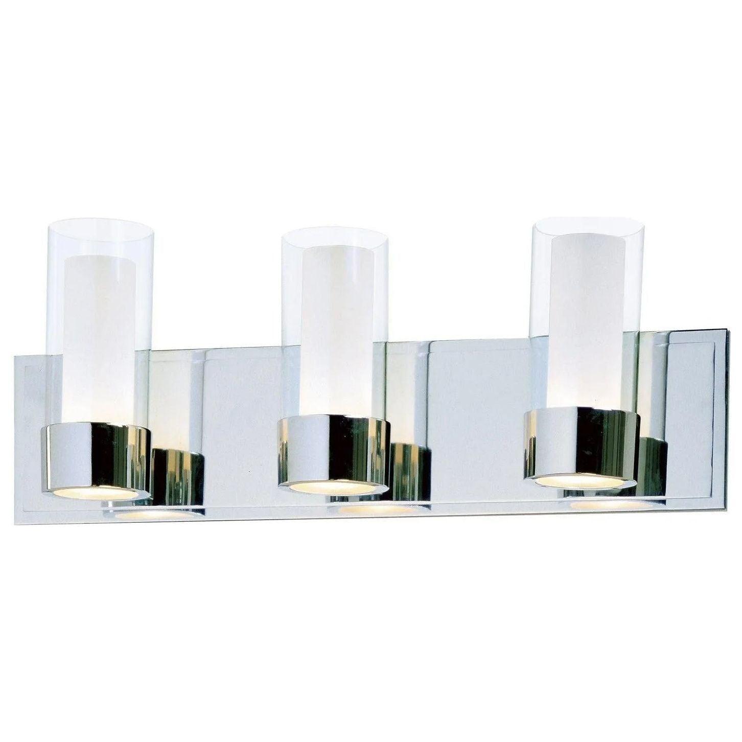 Maxim Lighting - Silo Bath Vanity - 23073CLFTPC/BUL - Canada Light Shop