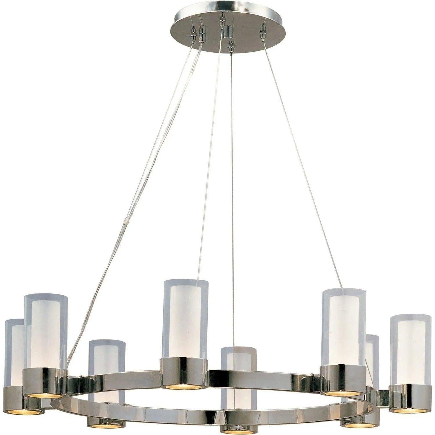Maxim Lighting - Silo Chandelier - 23078CLFTPC - Canada Light Shop