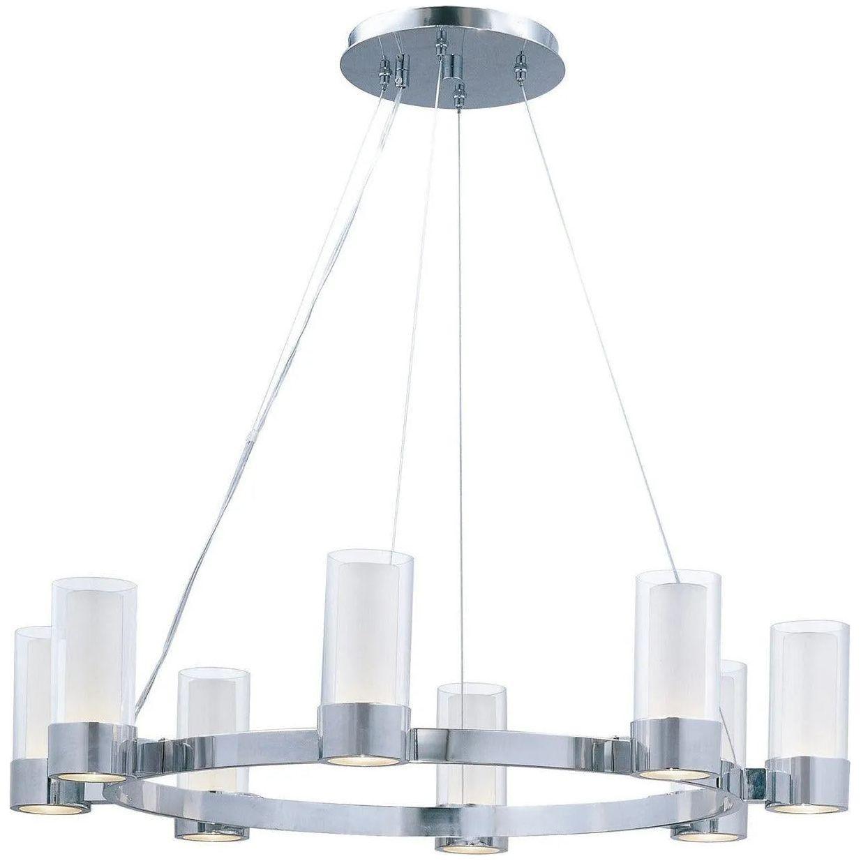 Maxim Lighting - Silo Chandelier - 23078CLFTPC/BUL - Canada Light Shop