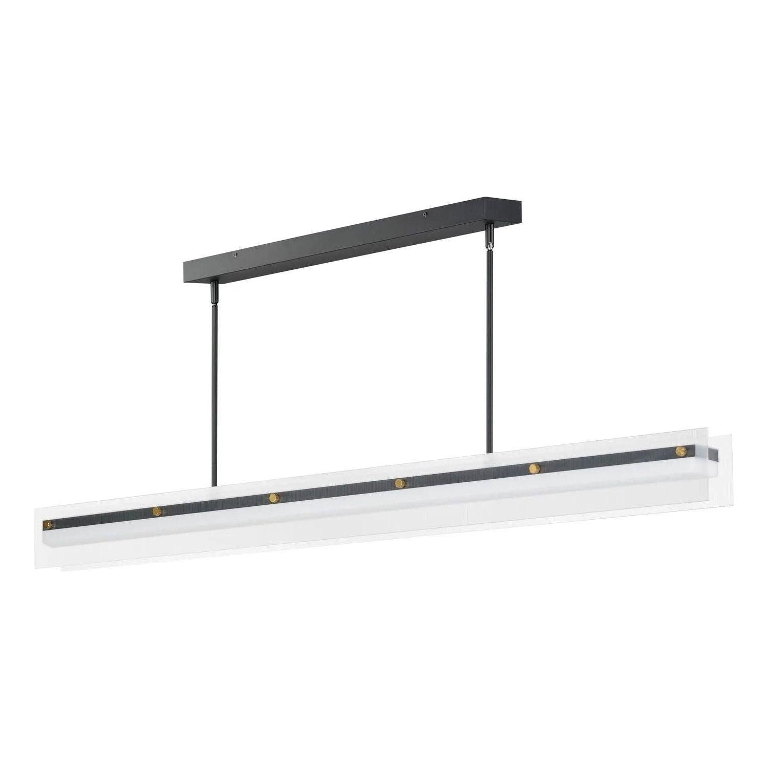 Maxim Lighting - Spectre LED Linear Pendant - 21195CRBKNAB - Canada Light Shop