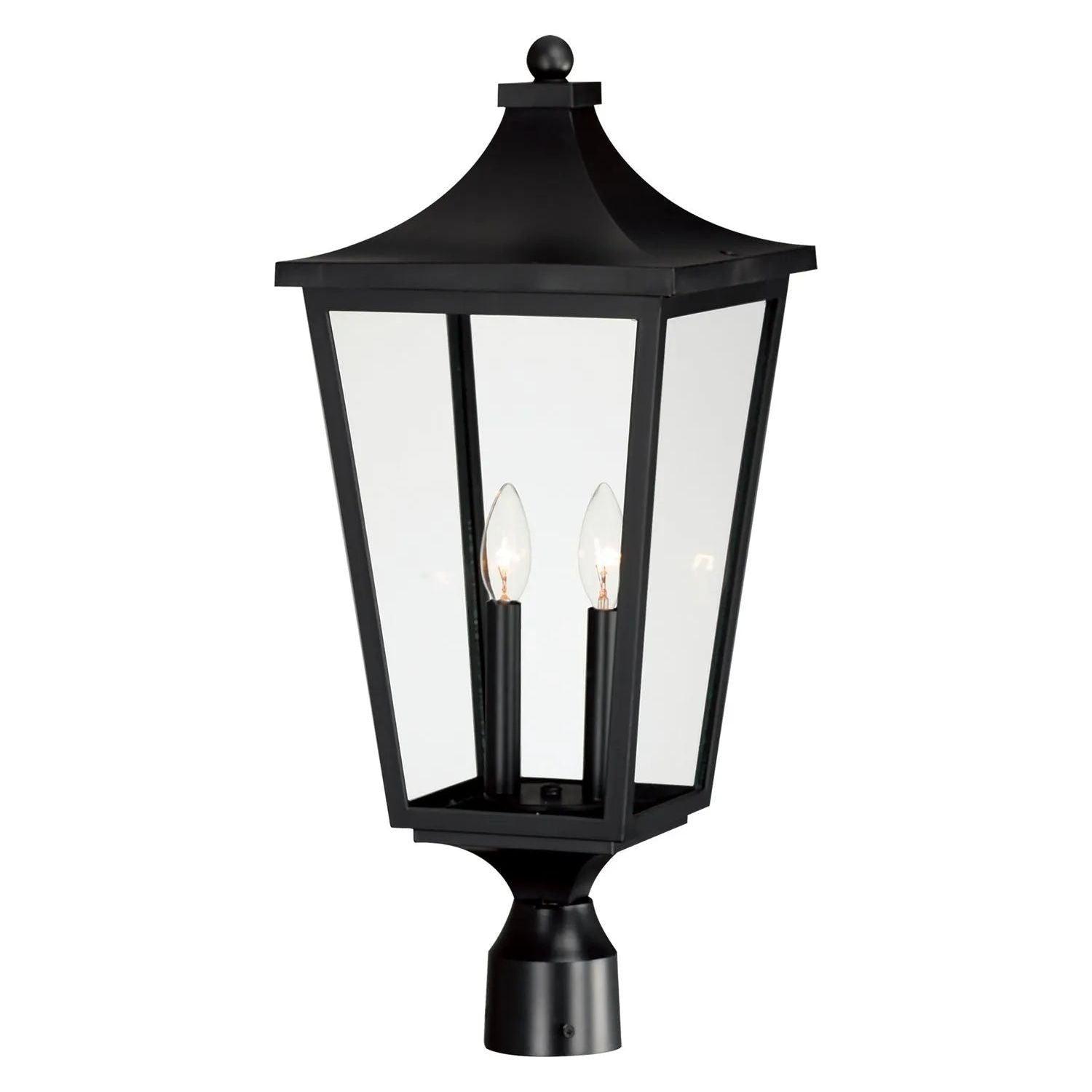 Maxim Lighting - Sutton Place VX Outdoor Post Lantern - 40230CLBK - Canada Light Shop