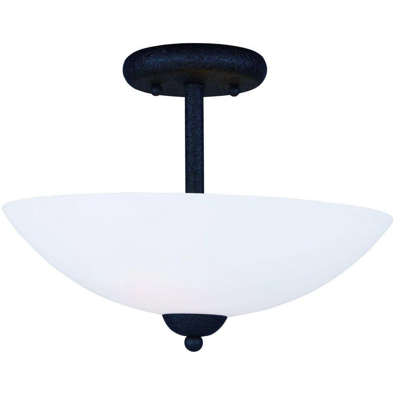 Maxim Lighting - Taylor Semi-Flush Mount - 21653SWTXB - Canada Light Shop
