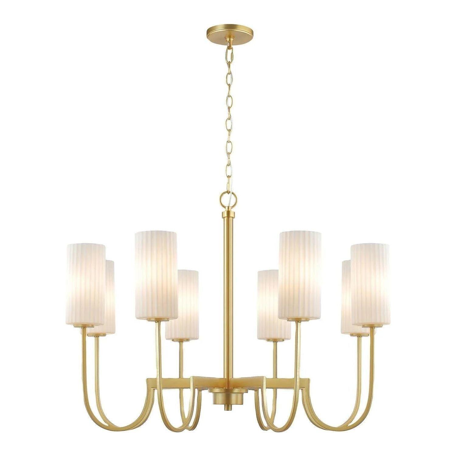 Maxim Lighting - Town and Country Chandelier - 32008SWSBR - Canada Light Shop