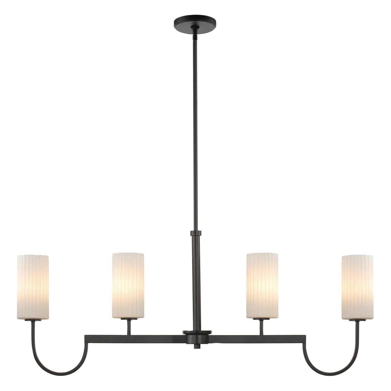 Maxim Lighting - Town and Country Linear Chandelier - 32004SWBK - Canada Light Shop