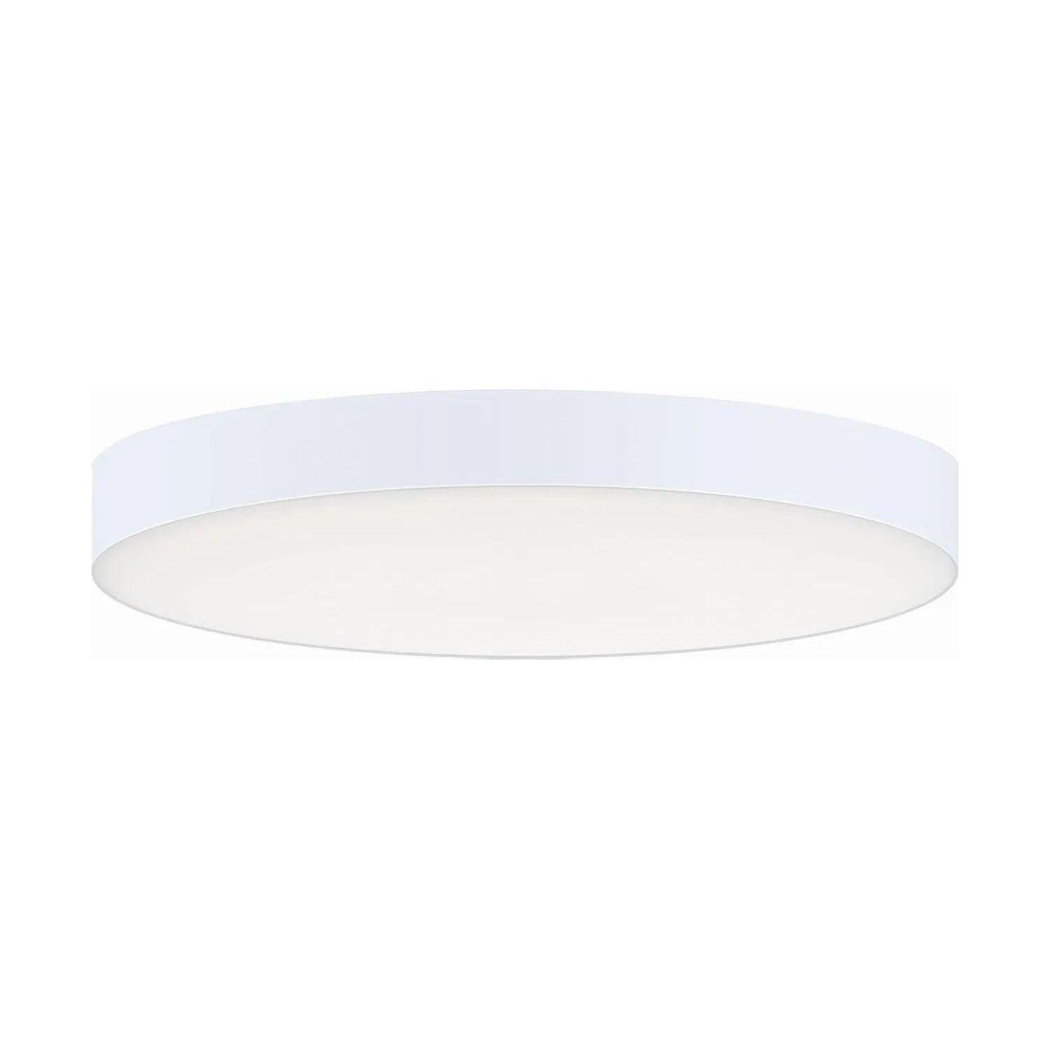 Maxim Lighting - Trim Round EM Backup LED Flush Mount - 57894WTWT - Canada Light Shop