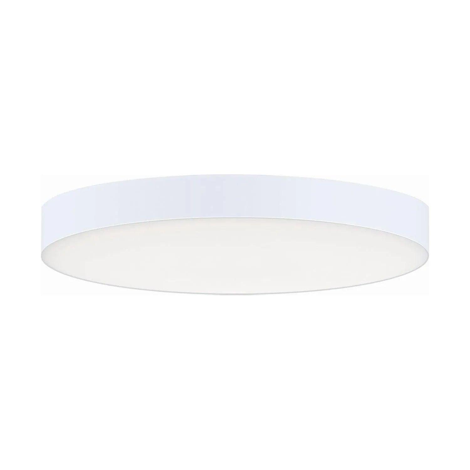 Maxim Lighting - Trim Round EM Backup LED Flush Mount - 57895WTWT - Canada Light Shop