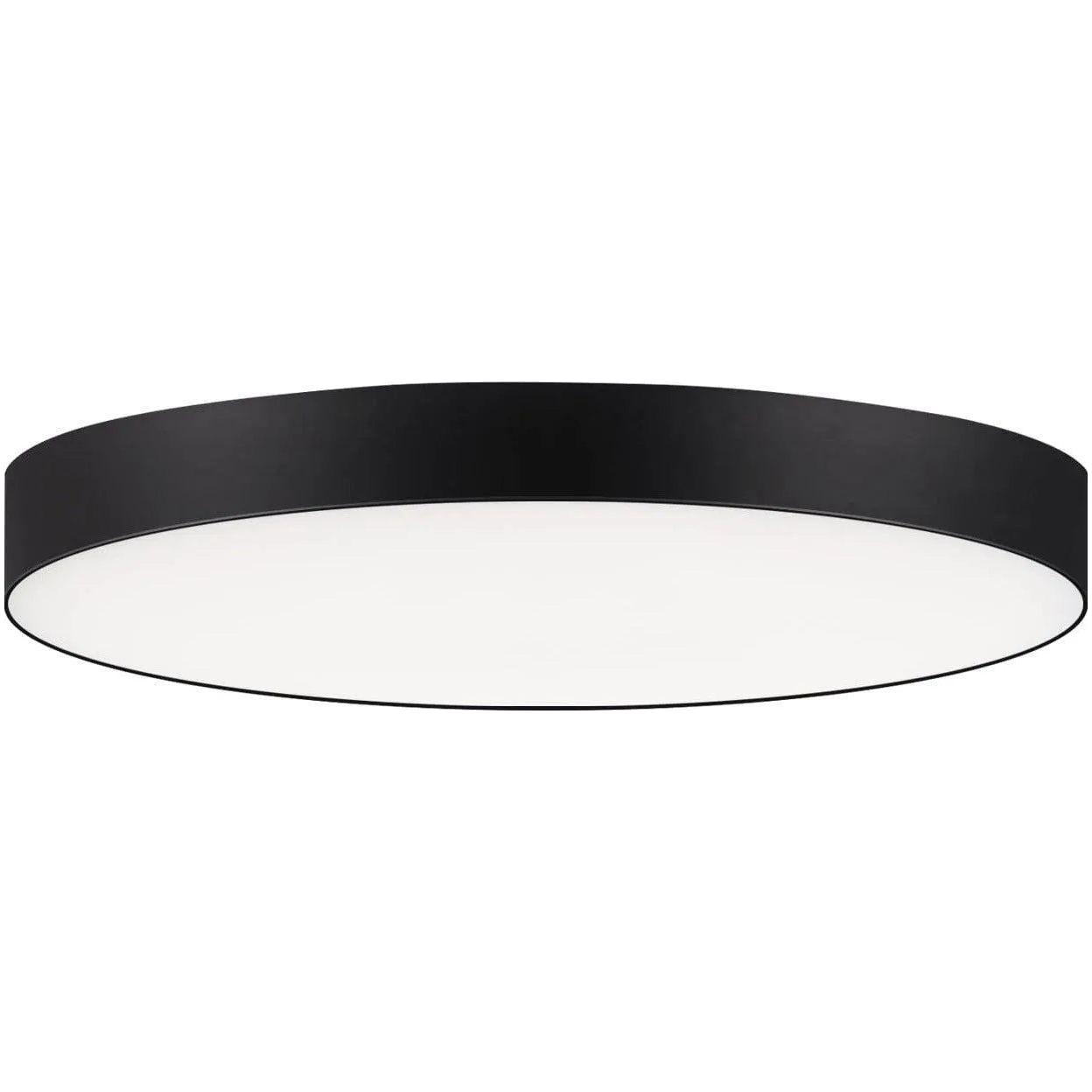 Maxim Lighting - Trim Round LED Flush Mount - 57662WTBK - Canada Light Shop
