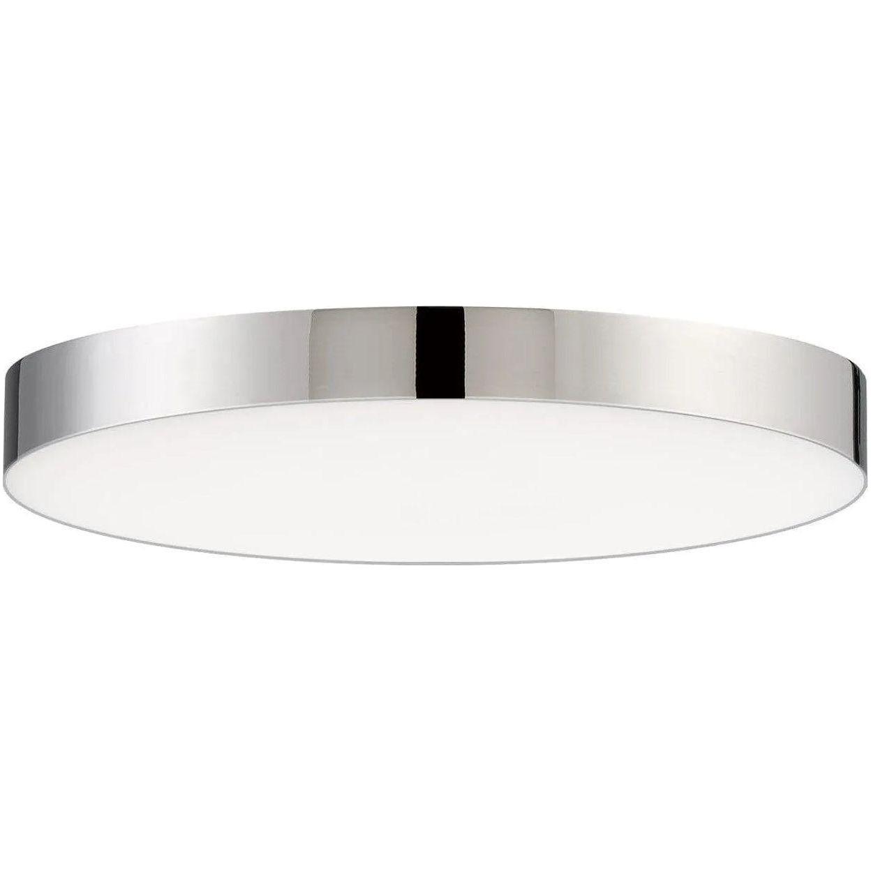 Maxim Lighting - Trim Round LED Flush Mount - 57662WTPC - Canada Light Shop