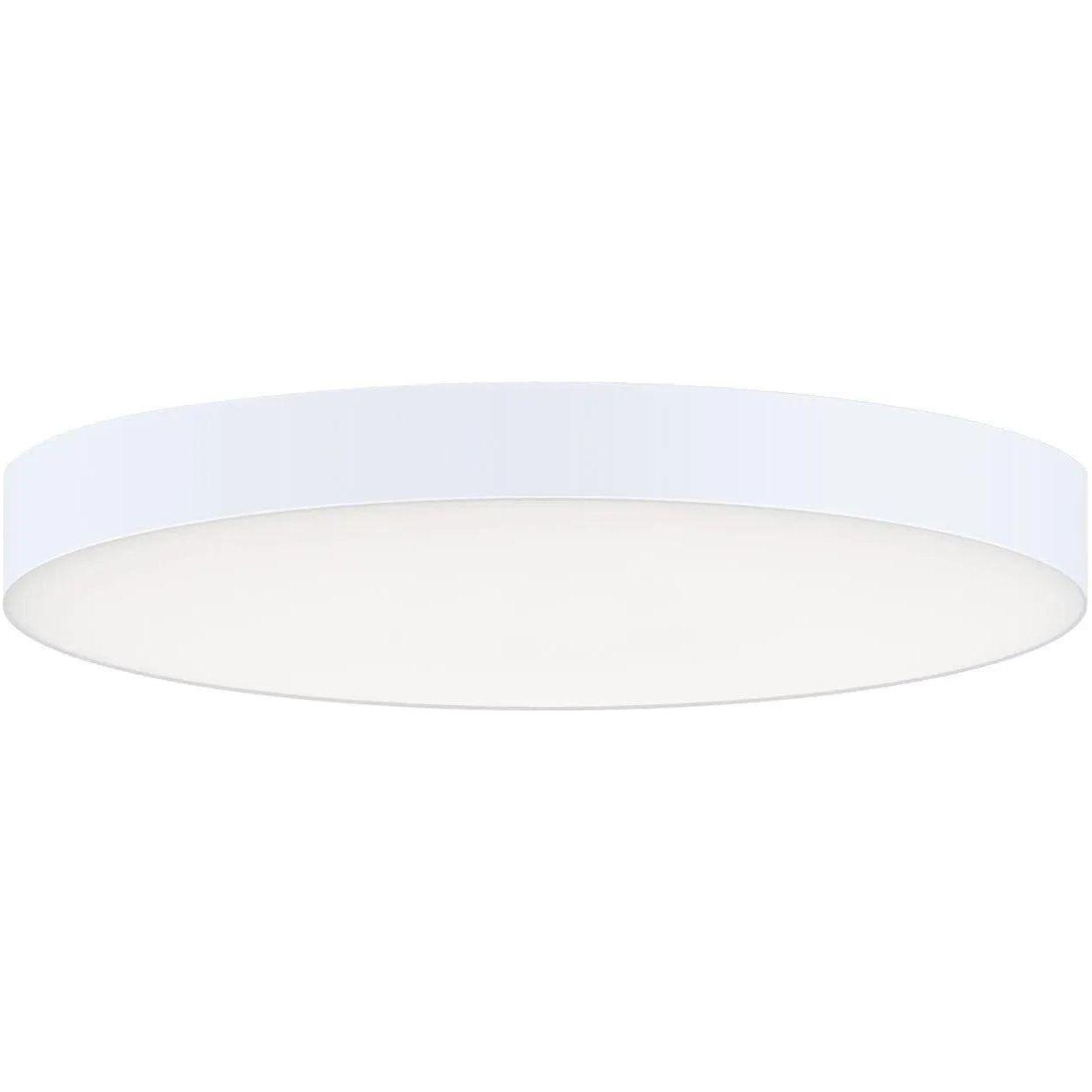 Maxim Lighting - Trim Round LED Flush Mount - 57662WTWT - Canada Light Shop