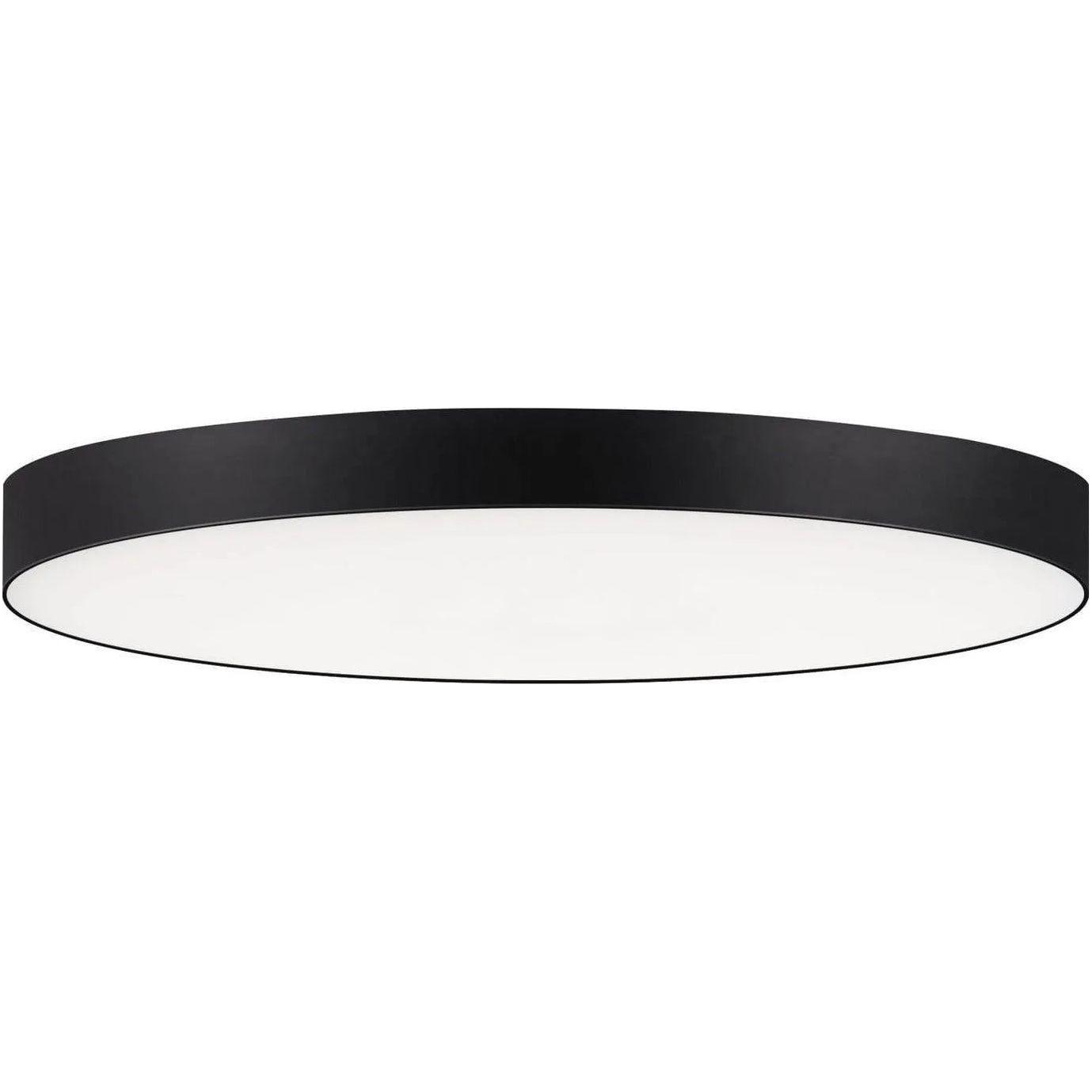 Maxim Lighting - Trim Round LED Flush Mount - 57663WTBK - Canada Light Shop
