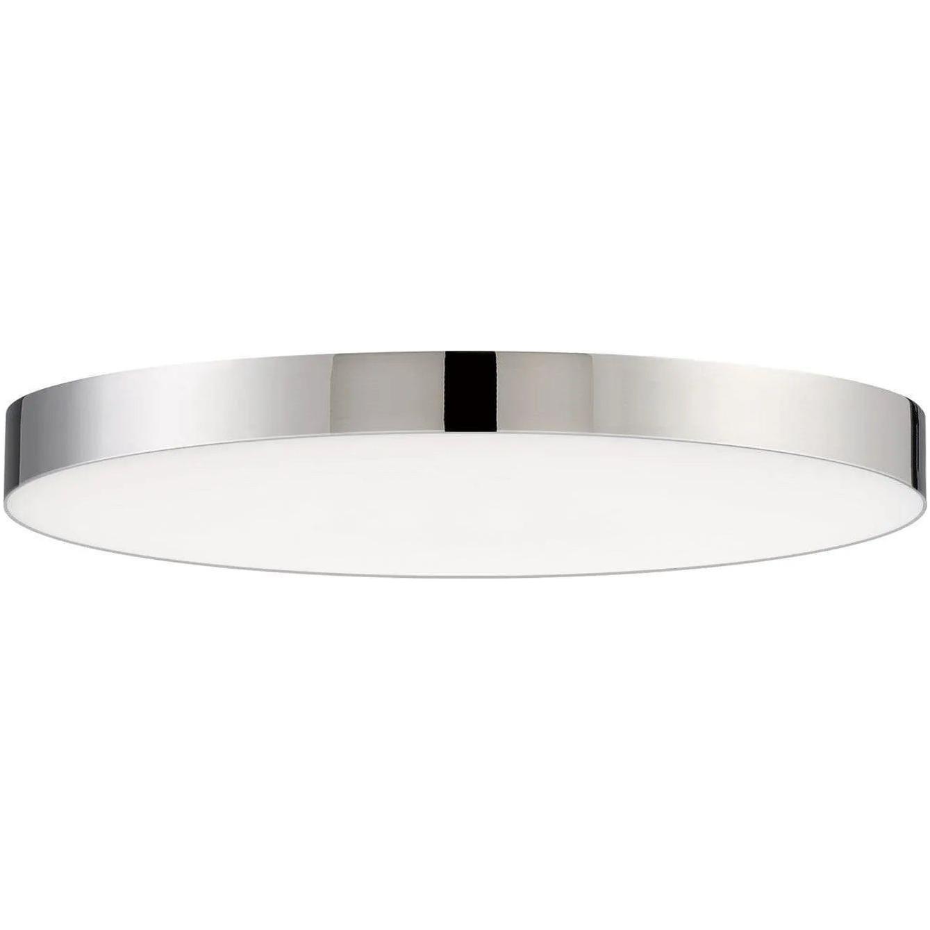 Maxim Lighting - Trim Round LED Flush Mount - 57663WTPC - Canada Light Shop