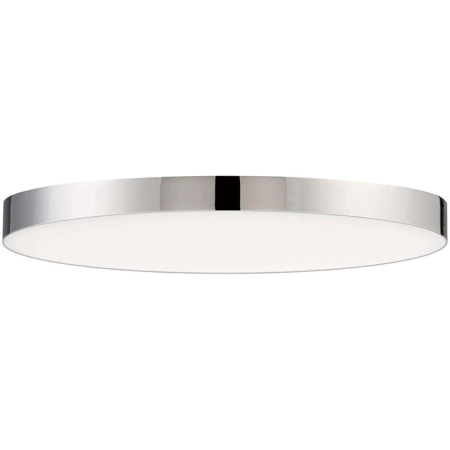 Maxim Lighting - Trim Round LED Flush Mount - 57664WTPC - Canada Light Shop
