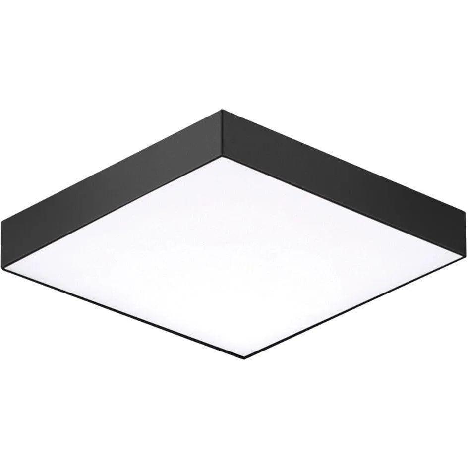 Maxim Lighting - Trim Square LED Flush Mount - 57665WTBK - Canada Light Shop