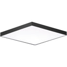 Maxim Lighting - Trim Square LED Flush Mount - 57668WTBK - Canada Light Shop