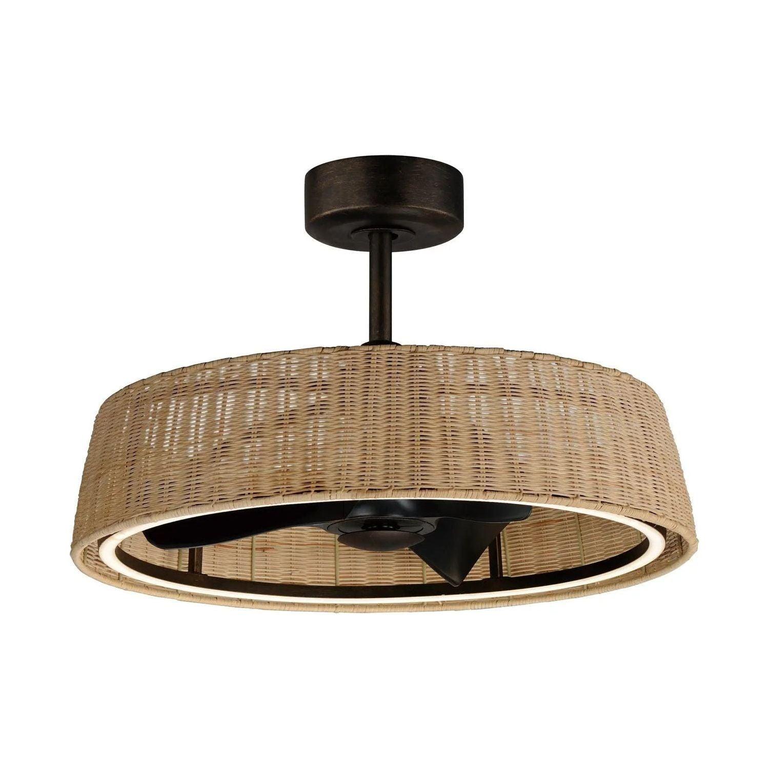 Maxim Lighting - Tulum LED Outdoor Fandelight - 61012NADBZ - Canada Light Shop