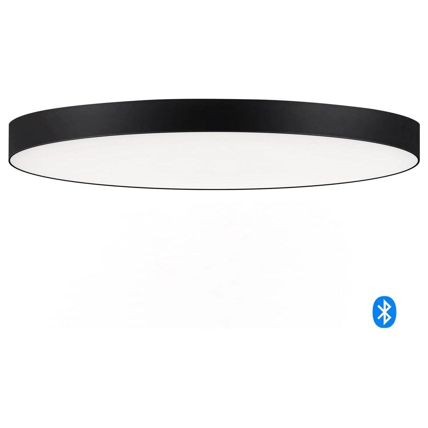 Maxim Lighting - Tuner LED Flush Mount - 67662WTBK - Canada Light Shop