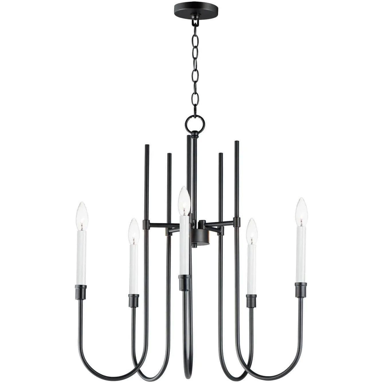 Maxim Lighting - Tux Chandelier - 11285BK - Canada Light Shop