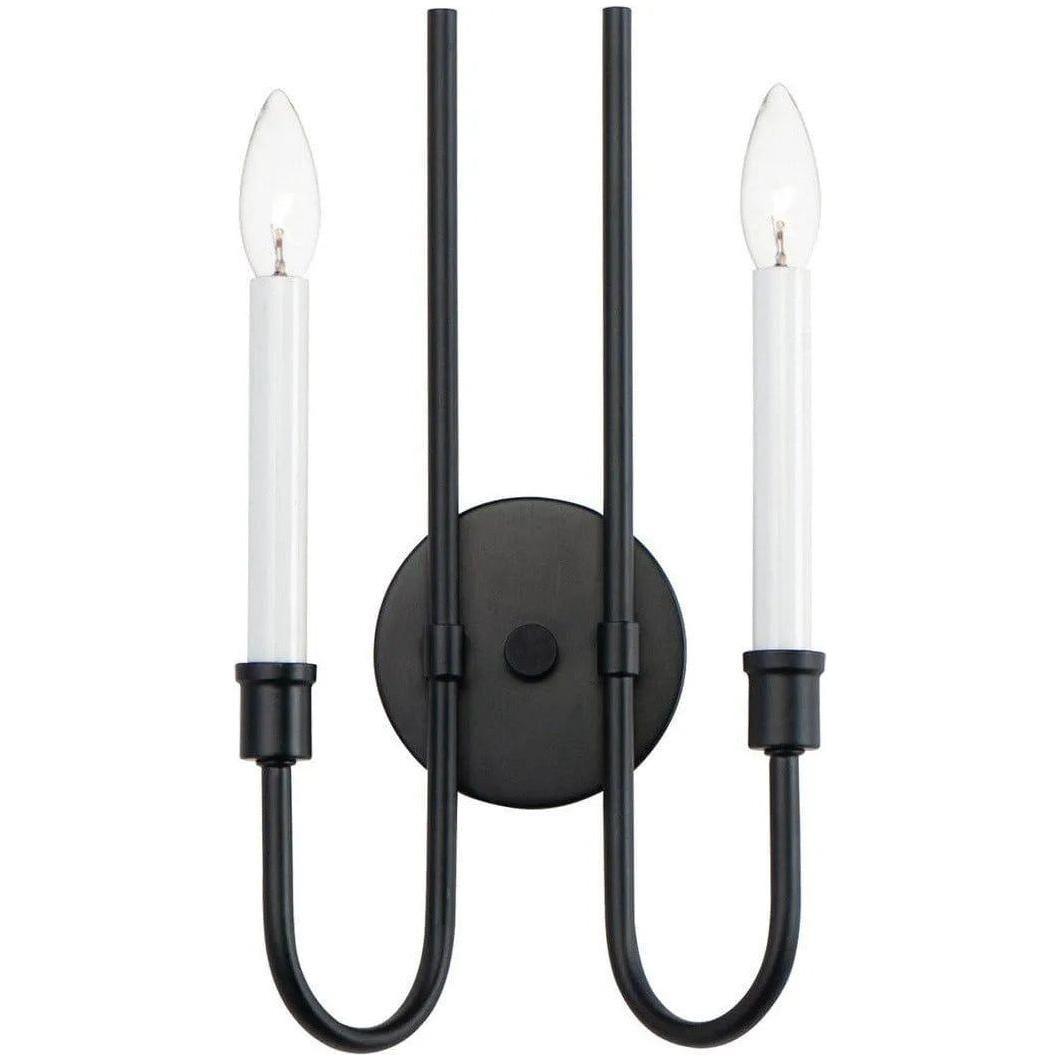 Maxim Lighting - Tux Wall Sconce - 11282BK - Canada Light Shop